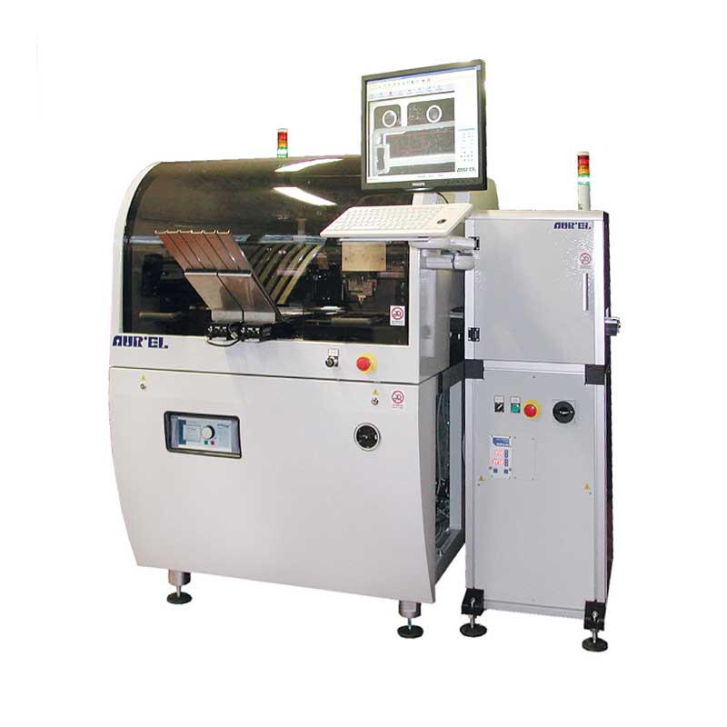 AUREL XCEL ꜛ установка оптической 2D-инспекции качества трафаретной печати