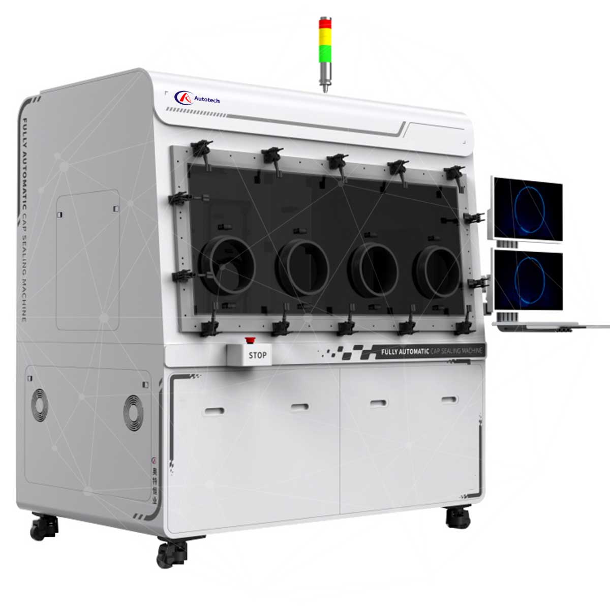 Автоматическая установка конденсаторной герметизации ꜛ AUTOTECH | GX