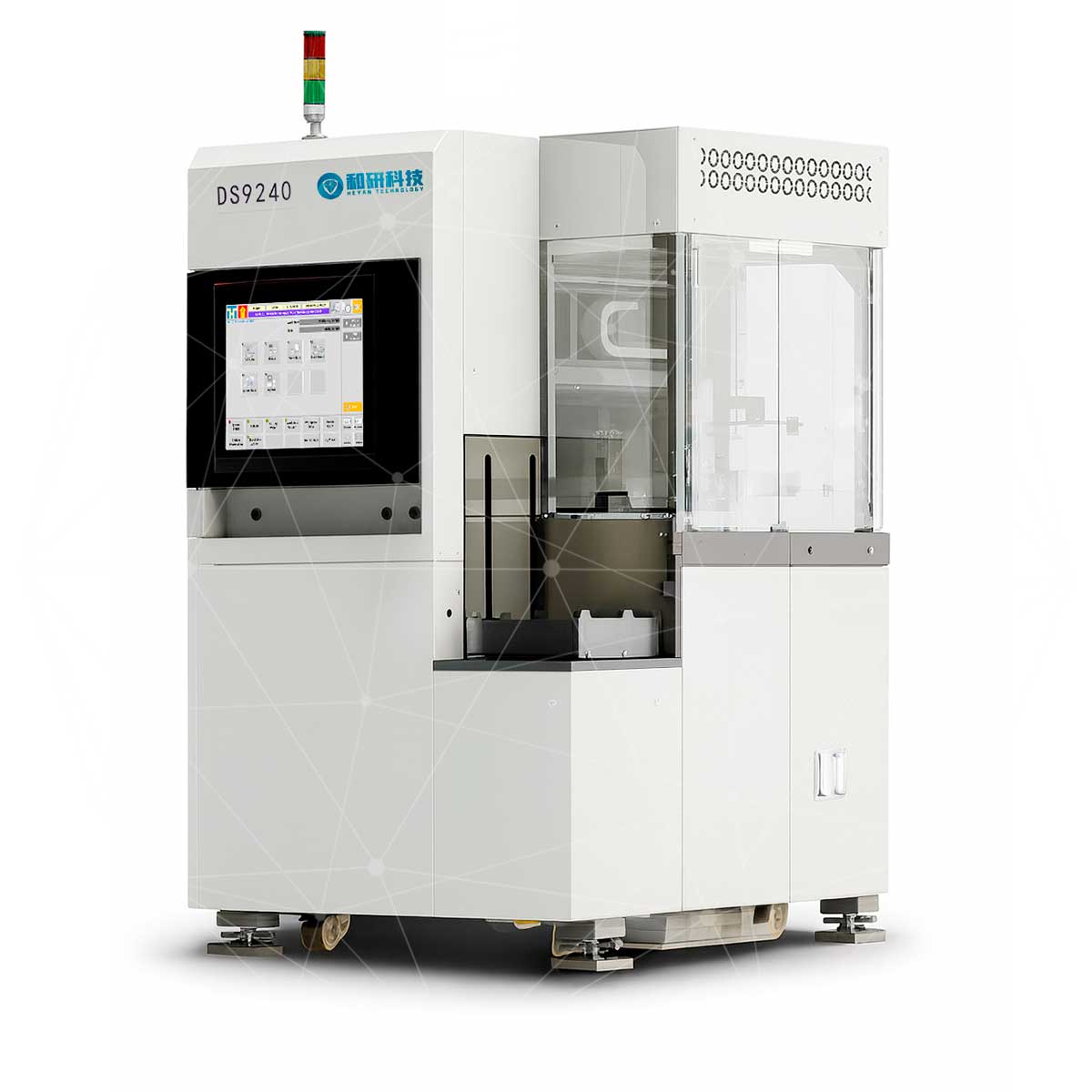 Автоматическая двухшпиндельная установка дисковой резки ꜛ HEYAN | DS-9240