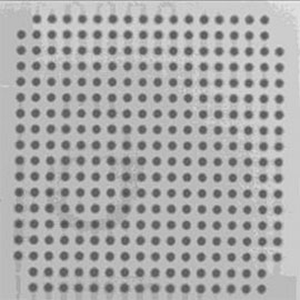 Рентгеновский снимок флип-чипа по всей площади с недостаточным заполнением